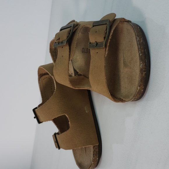 Old Navy Faux Leather Double Buckle Sandals 6-12M - Picture 4 of 13